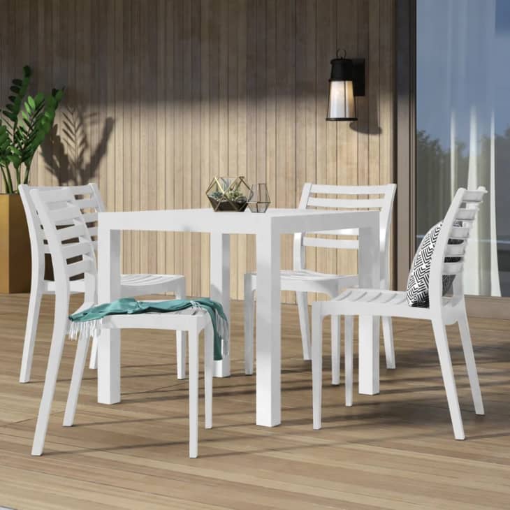 Melissus Square 4-Person Long Dining Set at Wayfair