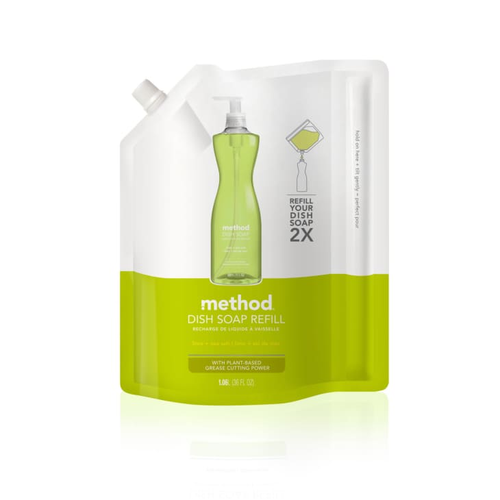 Product Image: Method Dish Soap Refill, Lime and Sea Salt Scent (Pack of 6)