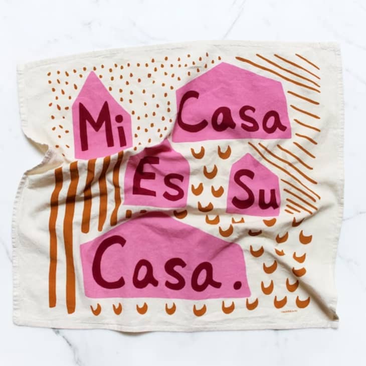 Product Image: Mi Casa Es Su Casa Printed Tea Towel