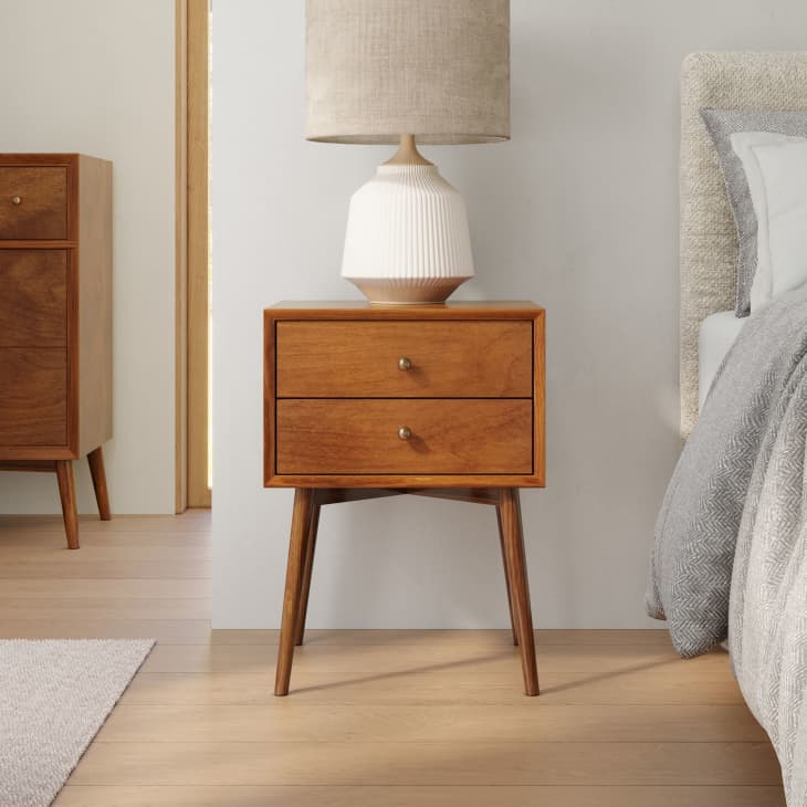 Mid-Century Closed Nightstand (18"–25") at West Elm