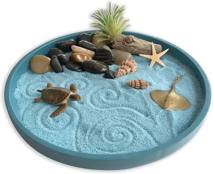 Desktop Zen Sea Garden for Meditation and Relaxation at Amazon