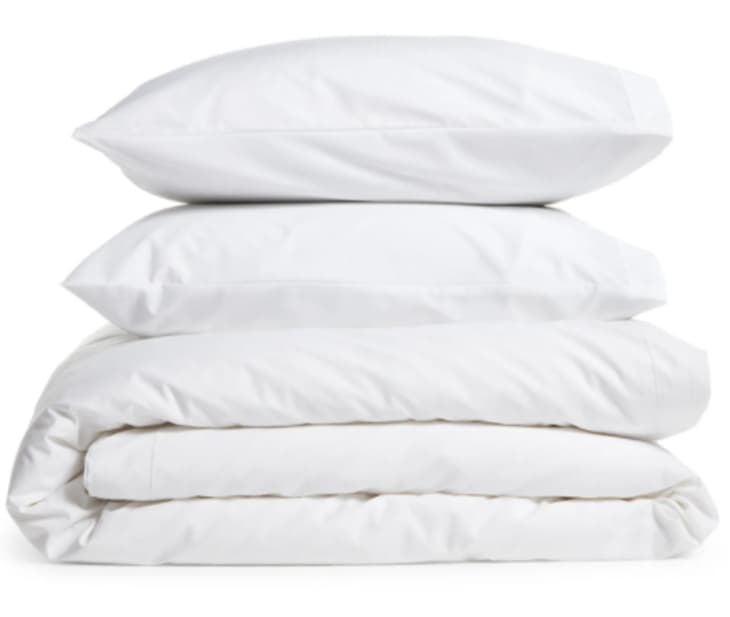 The White Company Single Row Cord Duvet Cover & Pillowcases Set, Full/Queen at Nordstrom