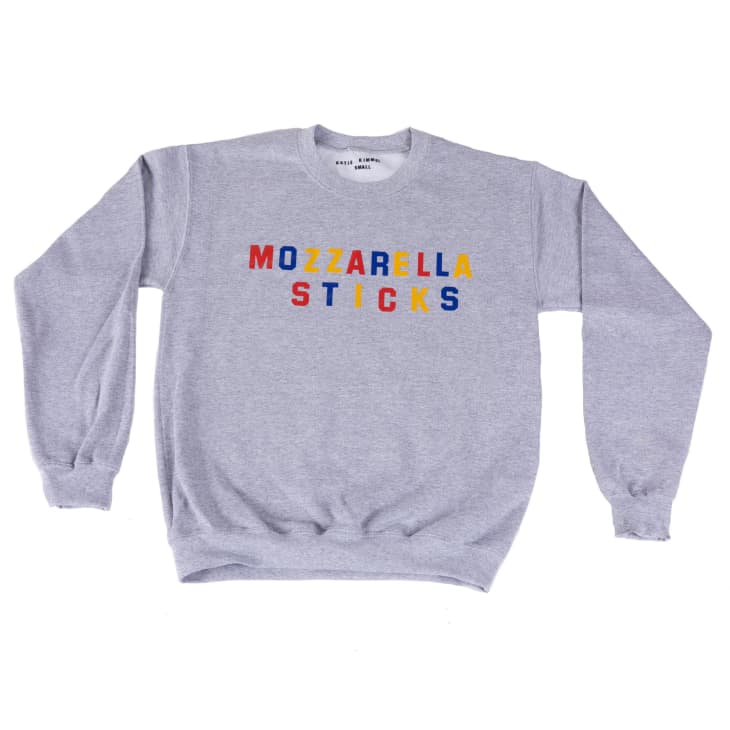 Mozzarella Sticks Sweatshirt at Katie Kimmel
