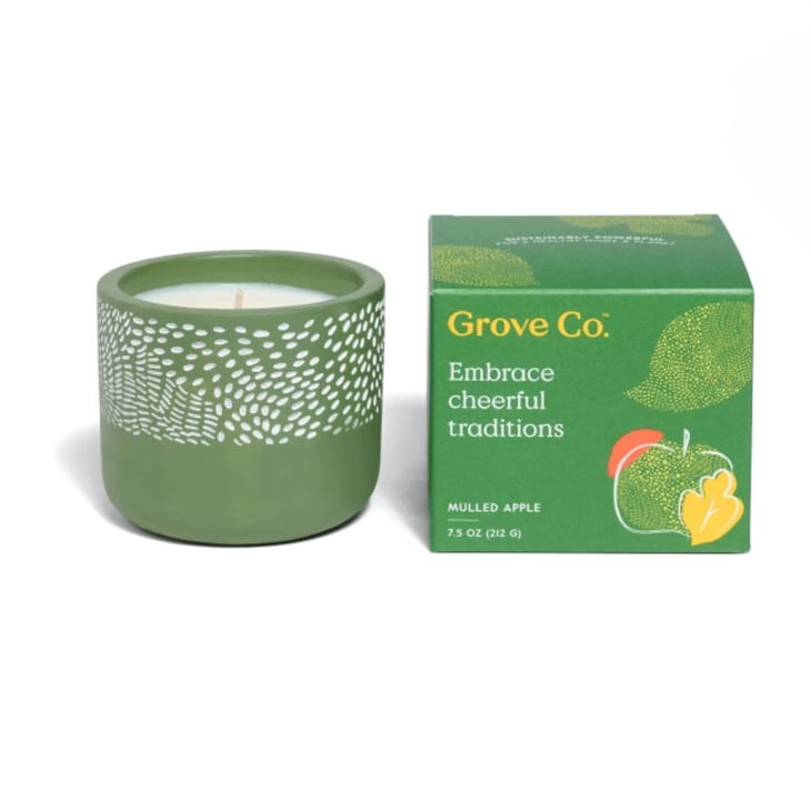 Soy Wax Candle, Mulled Apple at Grove Collaborative