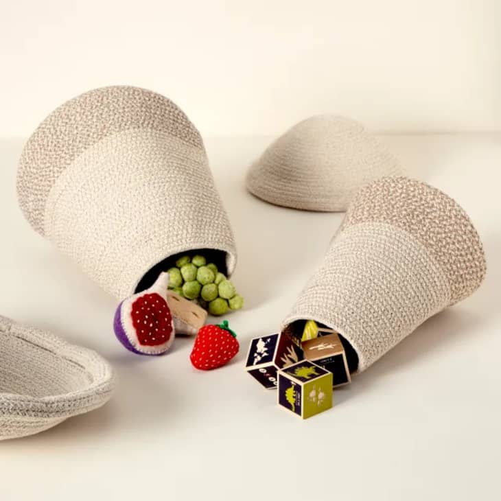 Product Image: Mini Mushroom Woven Basket