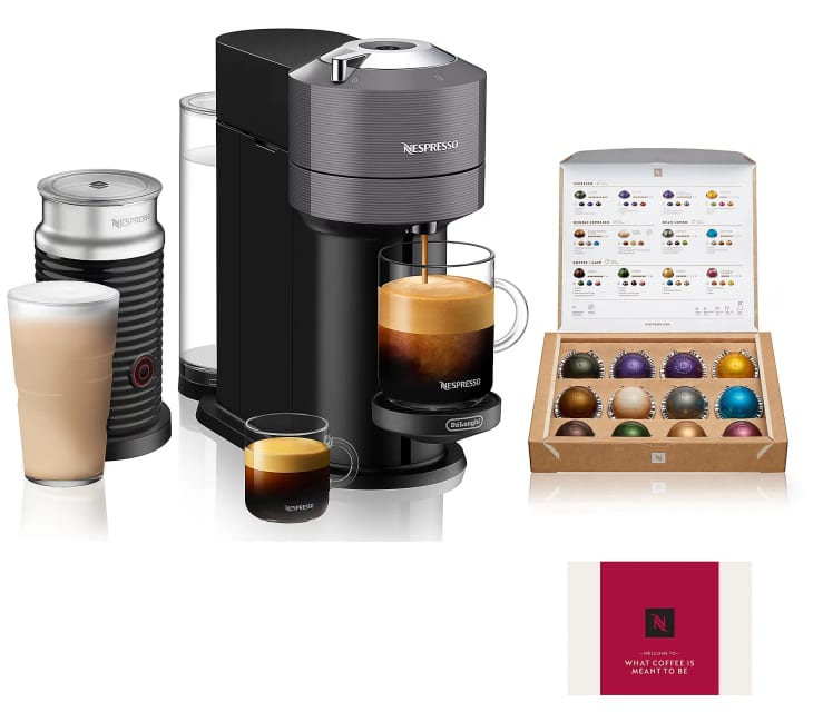 Nespresso Vertuo Next Coffee/Espresso Maker w Frother and Voucher at QVC.com