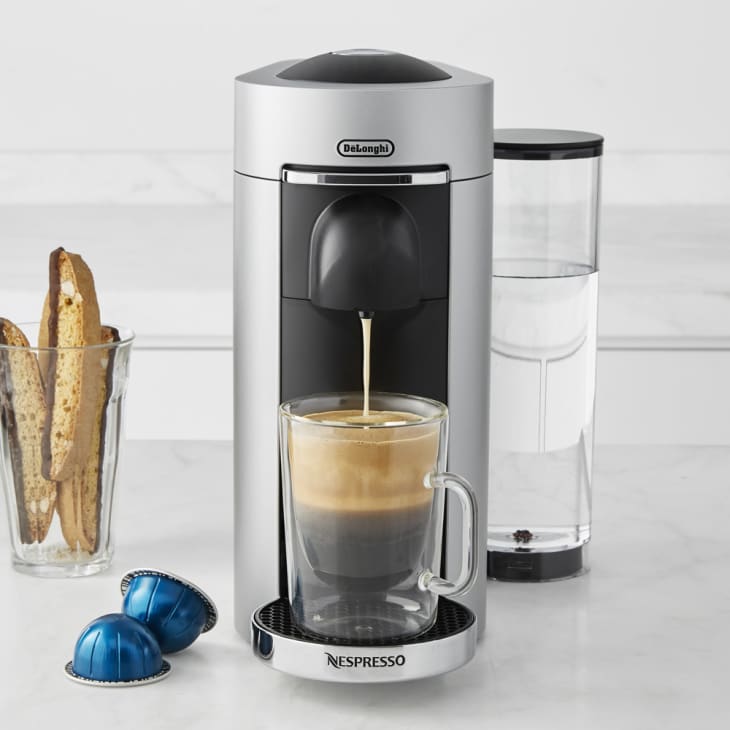 Nespresso VertuoPlus Deluxe Coffee Maker & Espresso Machine By De'Longhi at Williams Sonoma
