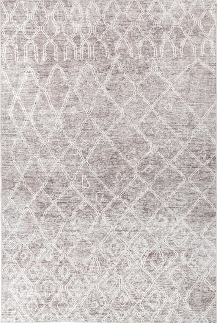 Nordic Nahla Beige Rug, 6'6" x 9'5" at The Rug Collective