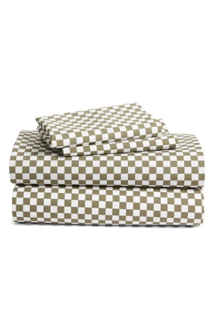 Product Image: Checkerboard Cotton Percale Sheet Set