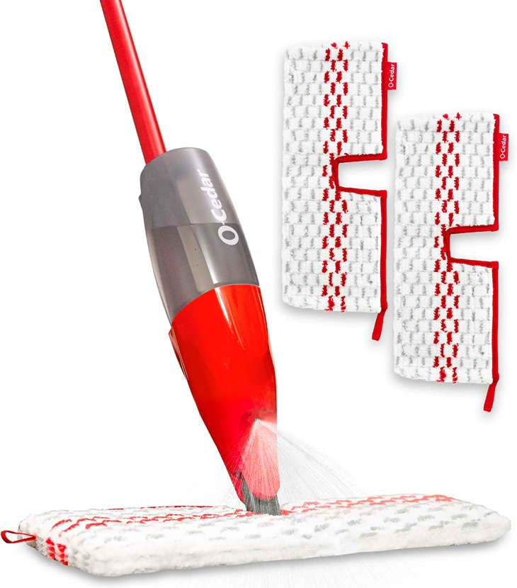 O-Cedar ProMist MAX Spray Mop, PMM with 2 Extra Refills, Red at Amazon