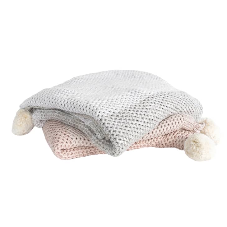Product Image: Organic Cotton Ombre Knit Throw Blanket