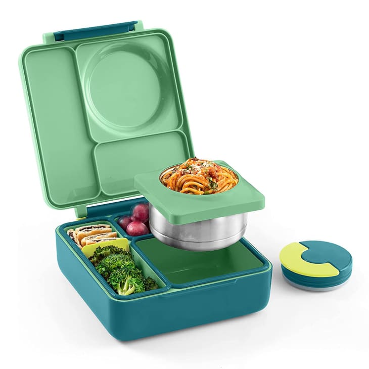 Omie Kids-Insulated Bento Lunch Box with Leak Proof Thermos Food Jar at Amazon