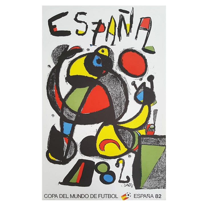 产品图片：1982年世界杯西班牙原创复古海报