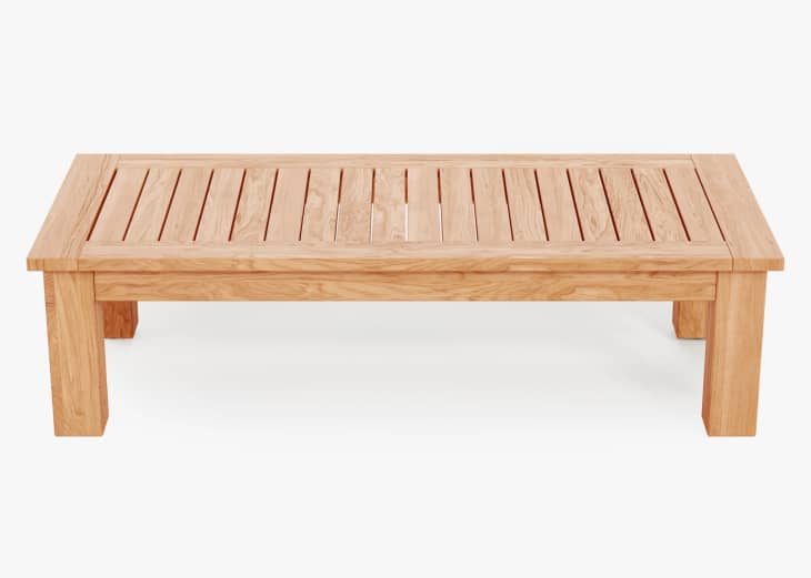 Product Image: Teak Outdoor Coffee Table - Square Leg