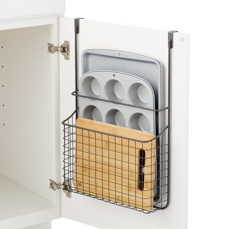 Over the Cabinet Grid Bakeware Holder at The Container Store