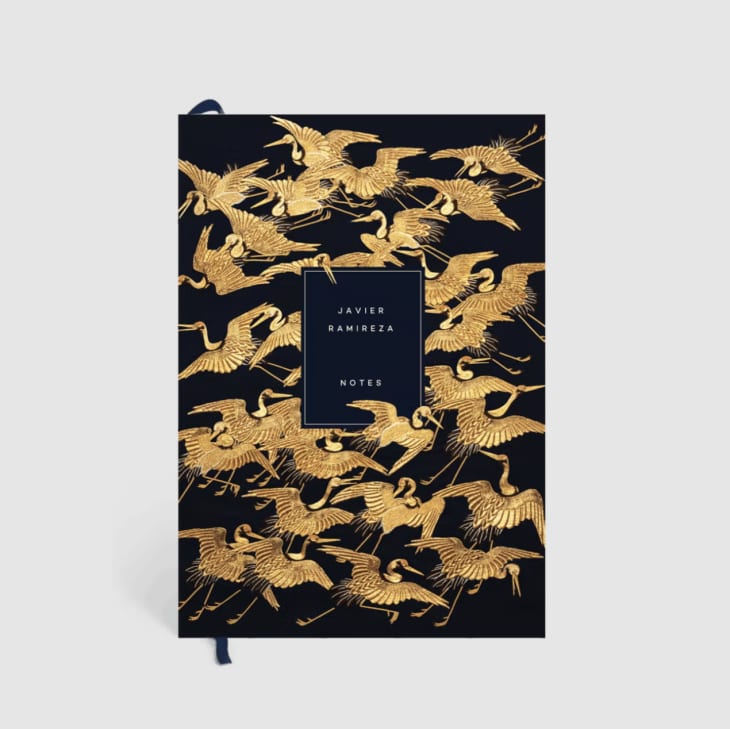 Product Image: Gold Crane Notebook