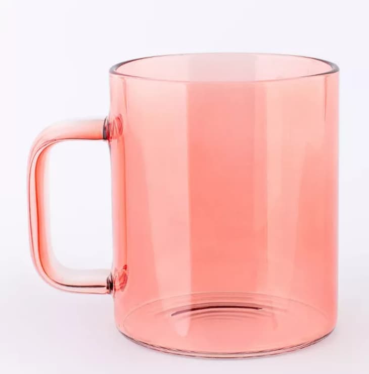 14oz Glass Mug Pink - Parker Lane at Target