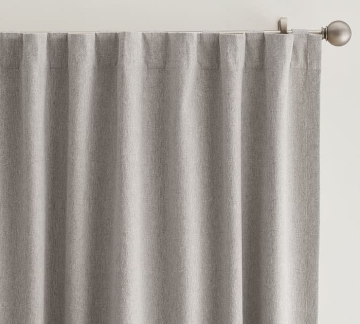 Peace & Quiet Noise Reducing Blackout Curtain, 50" x 84" at Pottery Barn