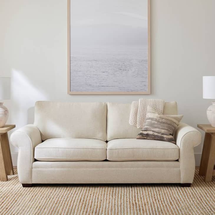 Pearce Roll Arm Upholstered Sofa at Pottery Barn