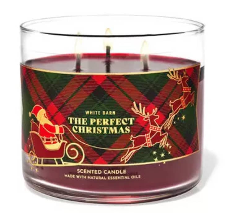 White Barn The Perfect Christmas 3-Wick Candle at Bath & Body Works