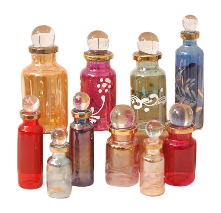 Product Image: CraftsOfEgypt Genie Blown Glass Miniature Perfume Bottles for Perfumes & Essential Oils