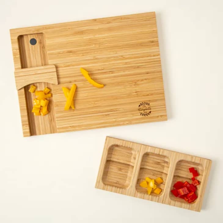 Product Image: Personalized Bamboo Cut and Prep Board Set