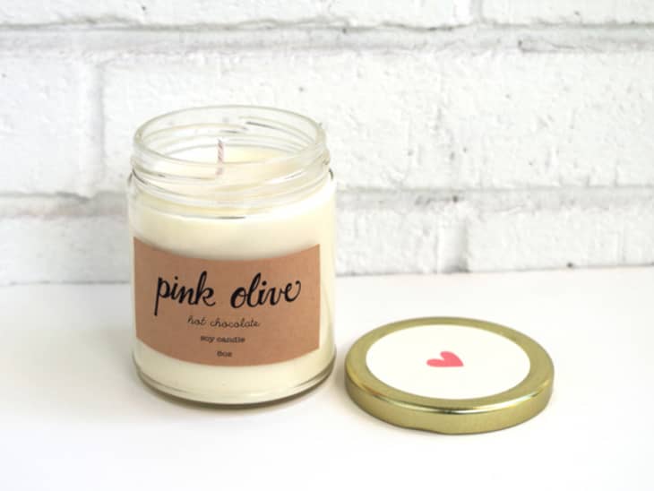 Hot Chocolate Soy Candle at Pink Olive