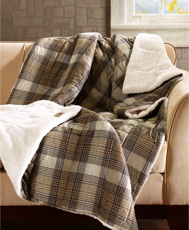 Product Image: Woolrich Down-Alternative Sherpa Throw
