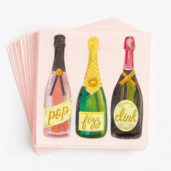Sparkling Champagne Cocktail Napkin at Paper Source