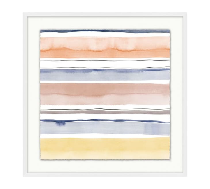 Product Image: Rebecca Atwood Watercolor Striped Framed Print