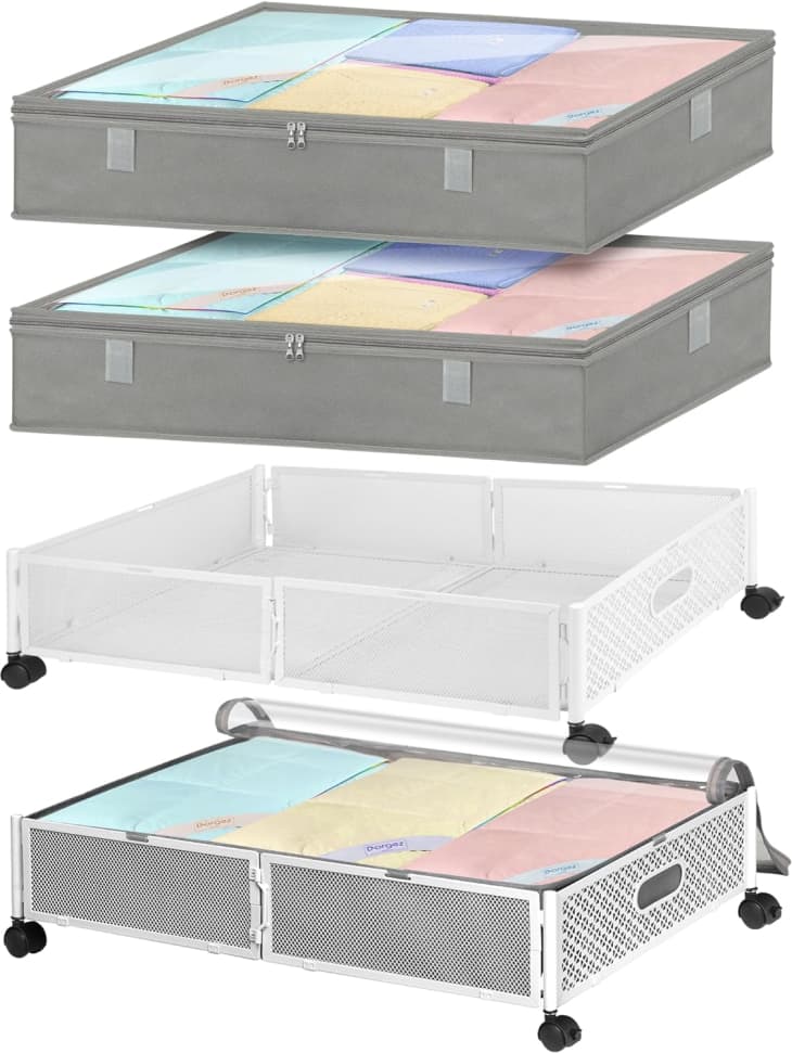 Product Image: Punemi Under Bed Rolling Storage & Removable Bags
