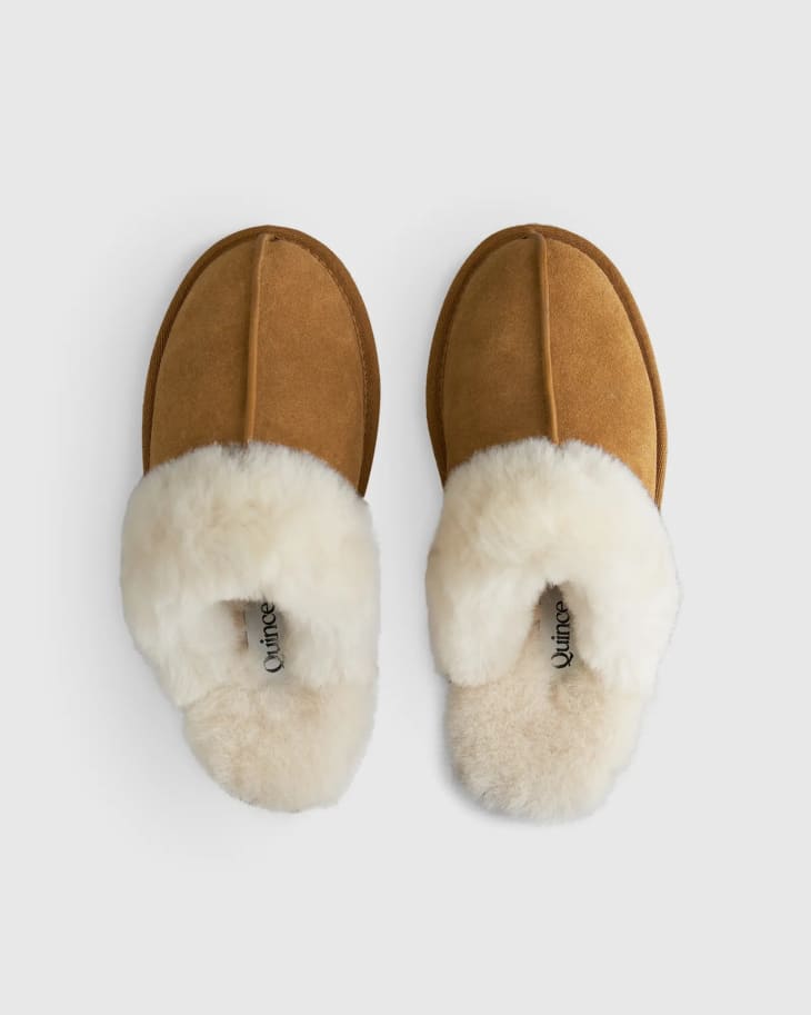 Australian Shearling Scuff Slippers at Quince