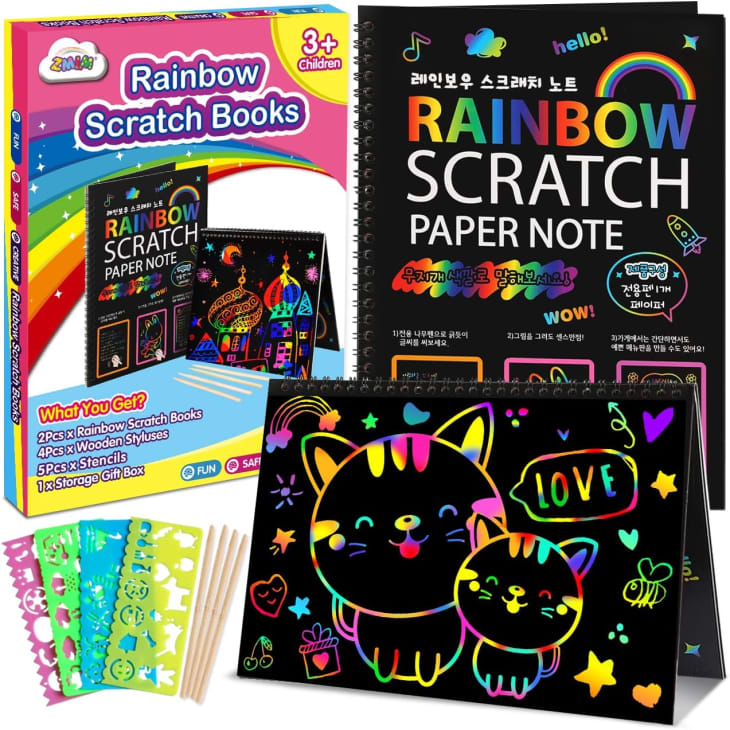 Product Image: Rainbow Scratch Paper Art-Crafts Gift