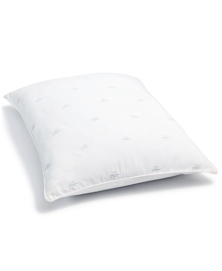 Lauren Ralph Lauren Logo Extra Firm Density Down Alternative Pillow at Macy's
