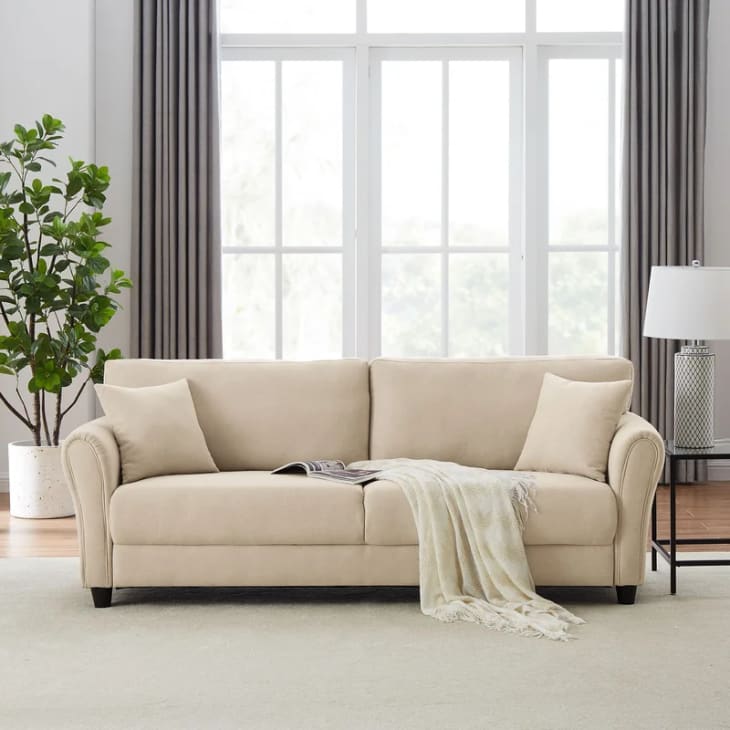 Product Image: Red Barrel Studio Linen Upholstered Sofa