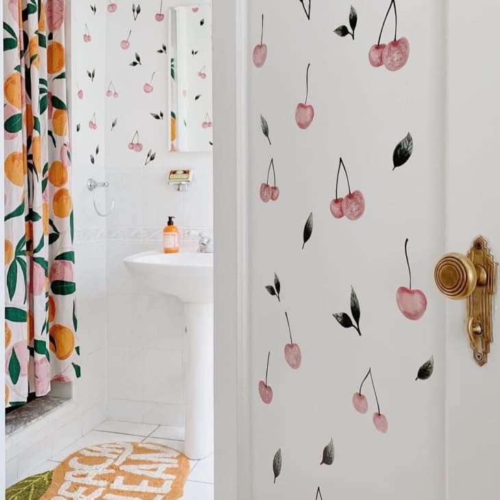 Product Image: Watercolor Cherries Wall Decals