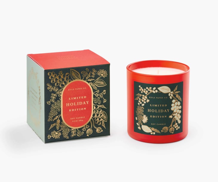 Limited Edition Holiday Candle at Rifle Paper Co.
