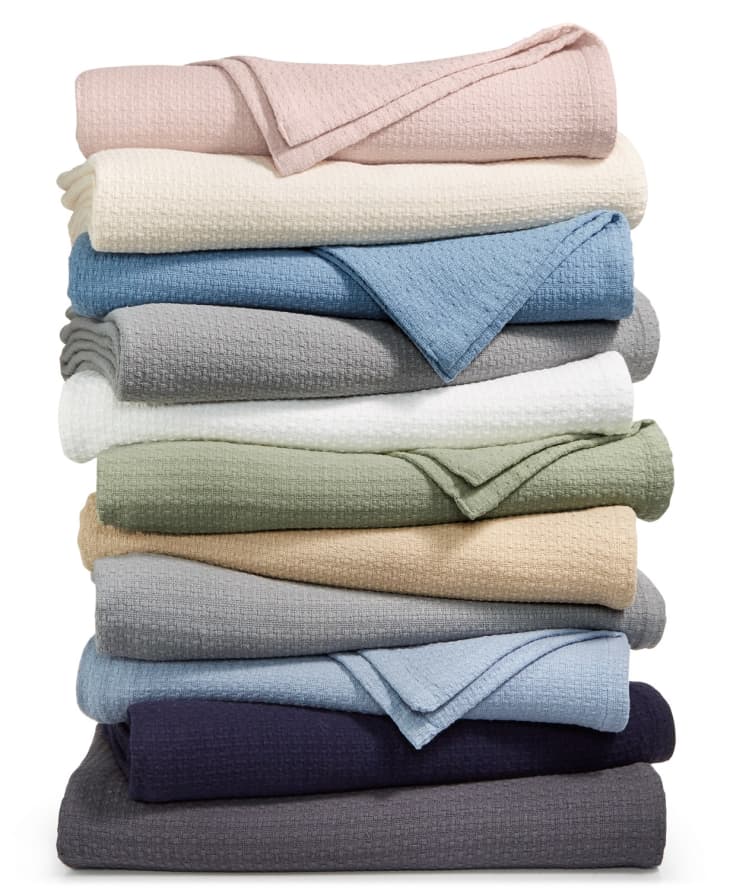 Lauren Ralph Lauren Classic 100% Cotton Blanket, Full/Queen at Macy's