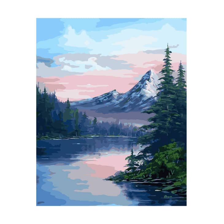 Product Image: Rocky Mountain Sunset Paint-by-Number Kit