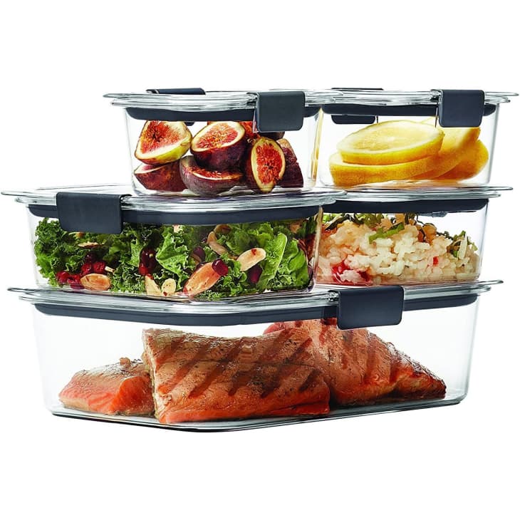 Rubbermaid Brilliance Leak-Proof Food Storage Containers, Set of 5 at Amazon