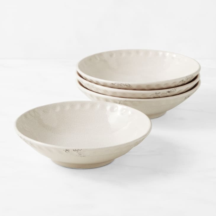 Product Image: Rustic Ceramic Pasta Bowls, Set of 4