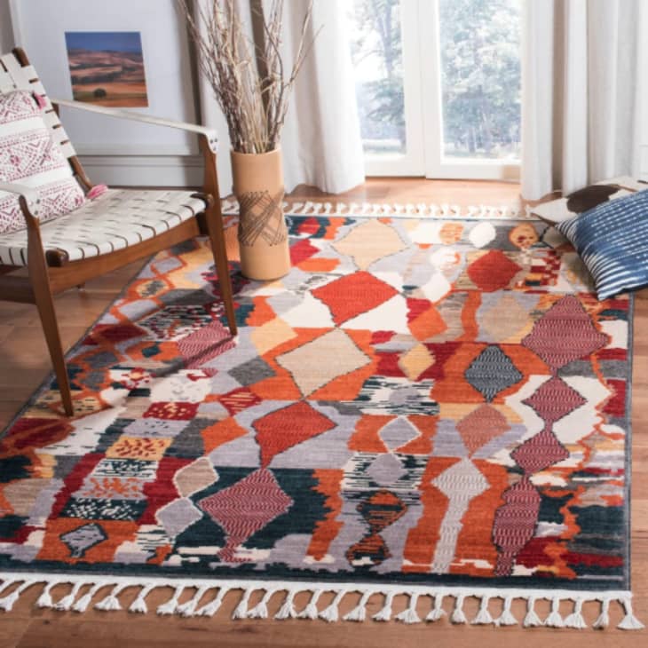 Home decor Redrug Boho rug Wool rug Vintage rug fragment Entry rug Decorative rug Bathroom rug,3.3x4.2 ft Turkish rug