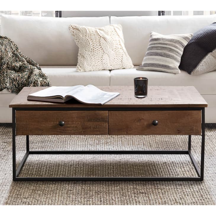 Sanford Rectangular Coffee Table at Pottery Barn