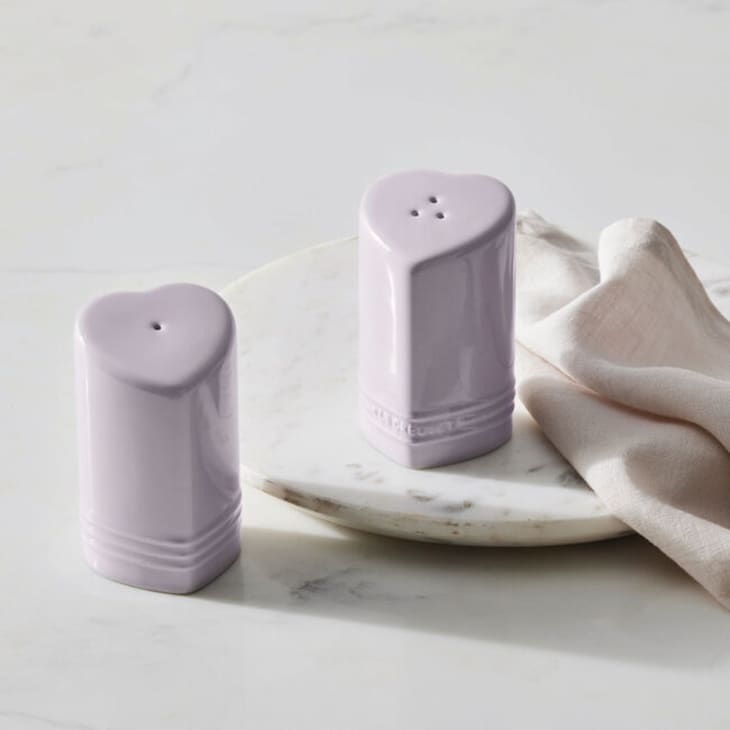 Heart Salt and Pepper Shakers at Le Creuset