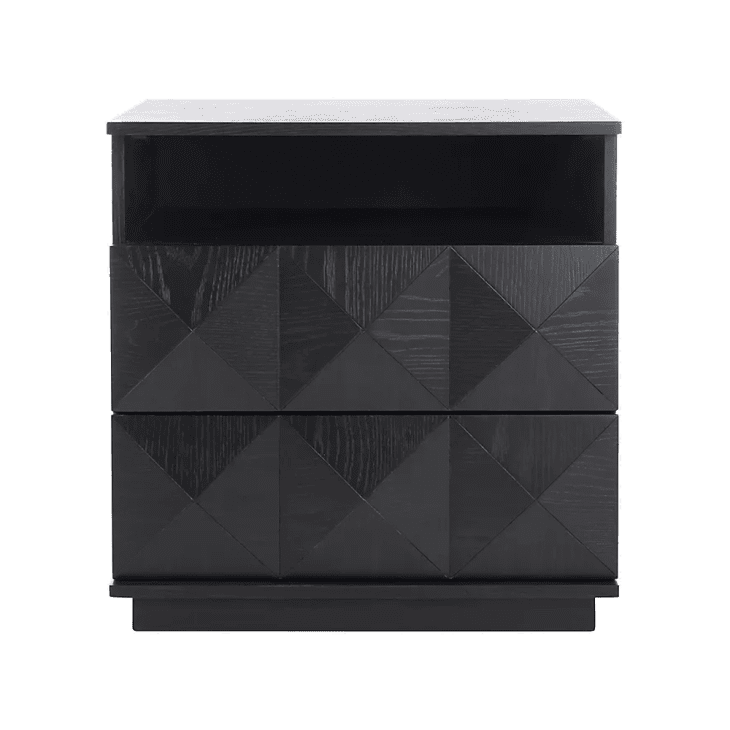 Product Image: Safavieh Patty 2-Drawer Nightstand in Black