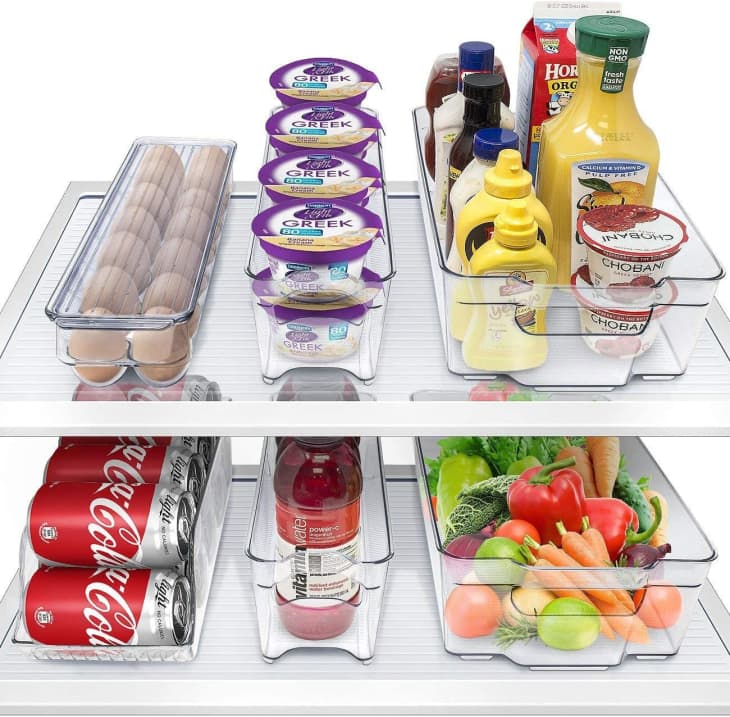 Refrigerator Organizer Stackable Food Storage Containers at Amazon
