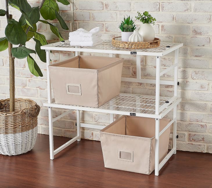 Pop-It Set of 2 Stackable and Collapsible Storage Racks at QVC.com