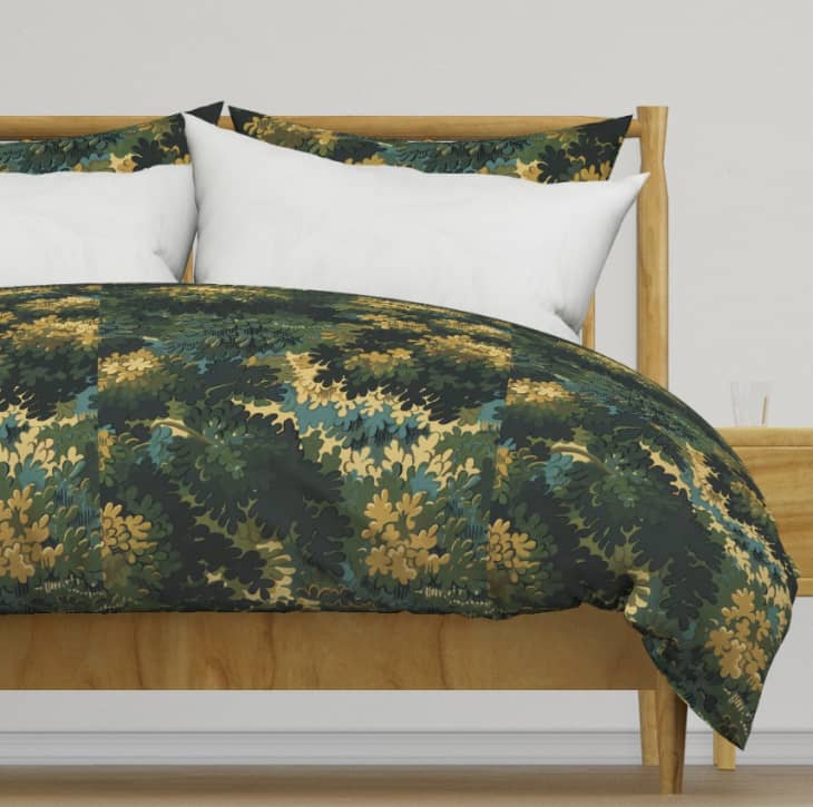 omg woodland large Duvet Cover bywhitneyenglish, Full/Queen at Spoonflower