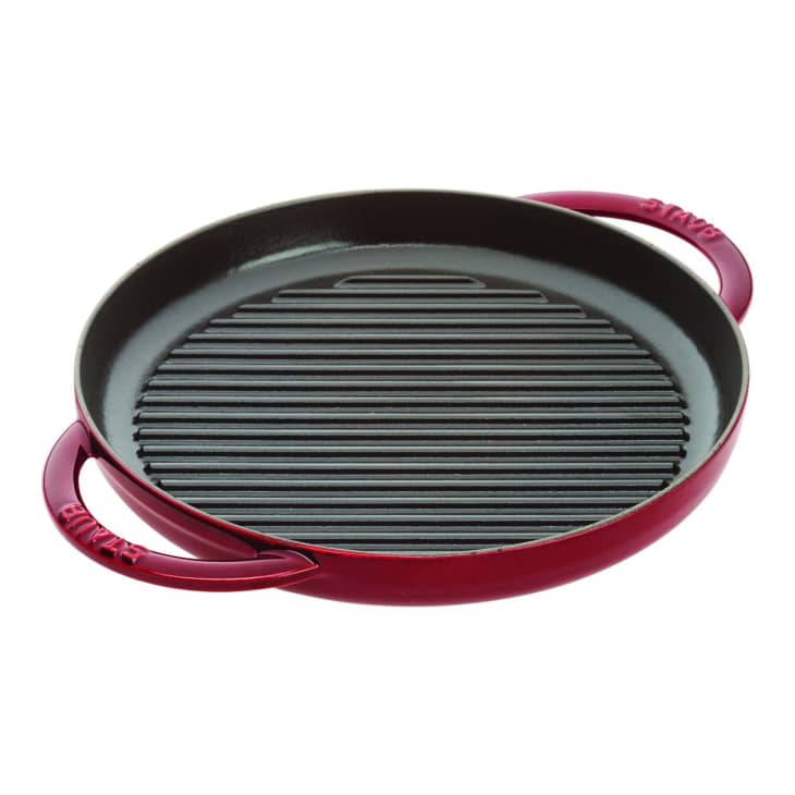 Staub Cast Iron 10" Pure Grill, Grenadine (Visual Imperfections) at Zwilling