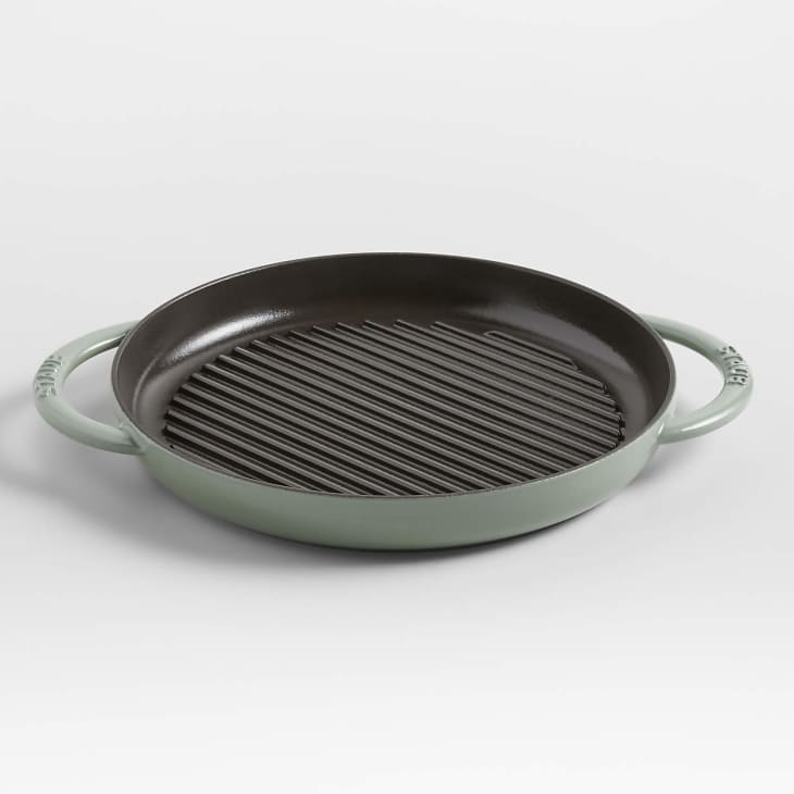 Staub Eucalyptus 10-Inch Pure Grill at Crate & Barrel